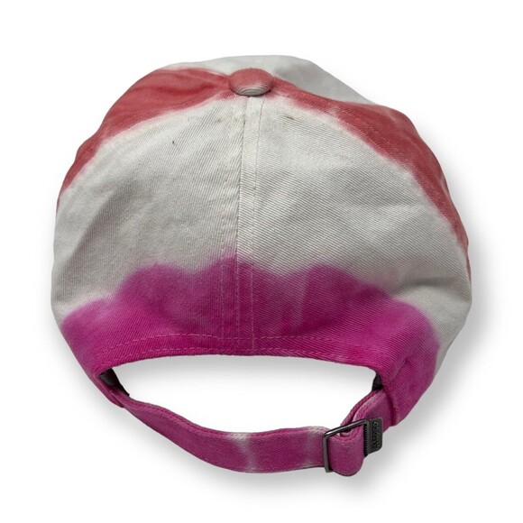 Adidas Tie Dye Hat Strap Back Twill Baseball Cap Embroidered Logo - Picture 3 of 9